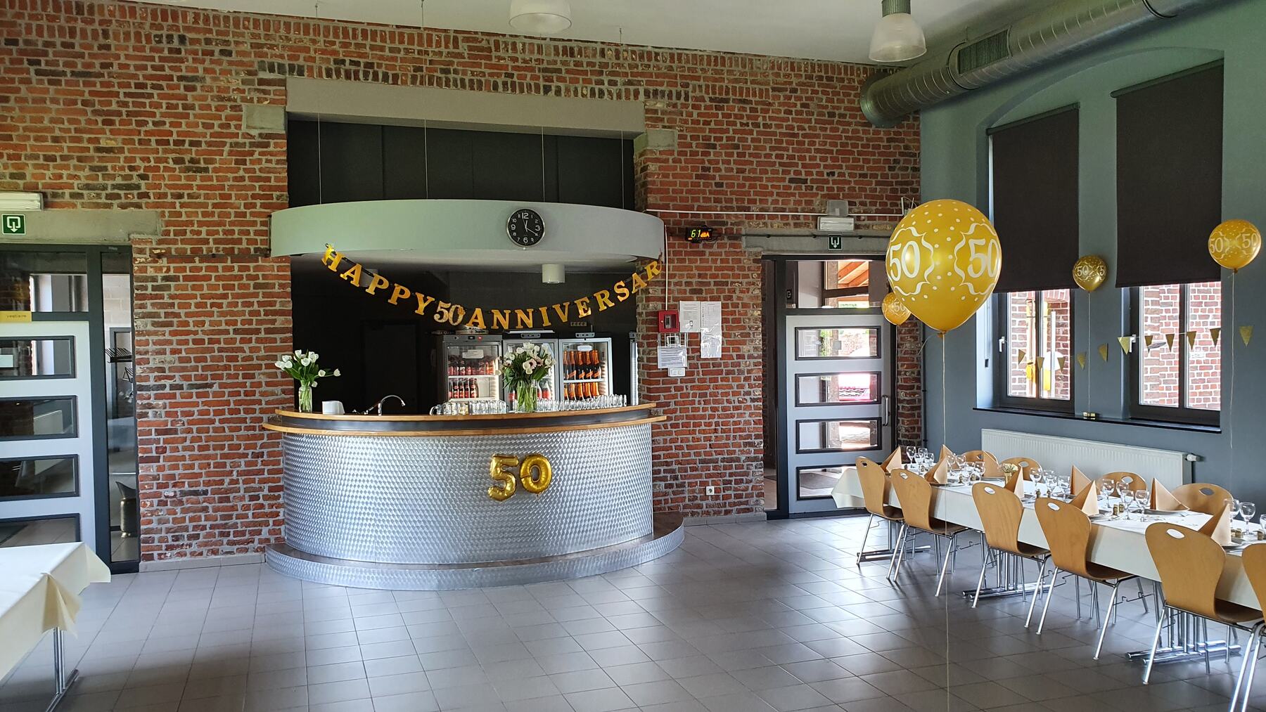 De bar tijdens een feest
